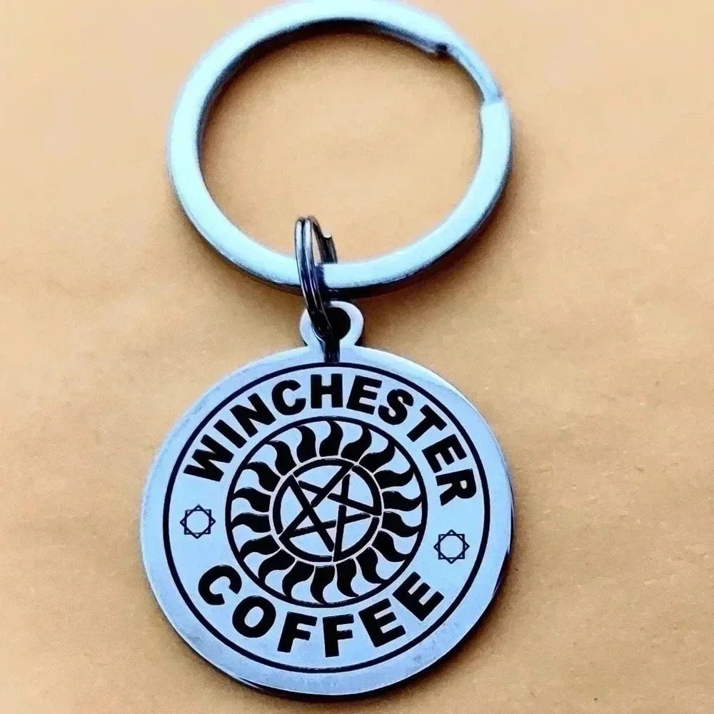 Winchester coffee hot Keychain